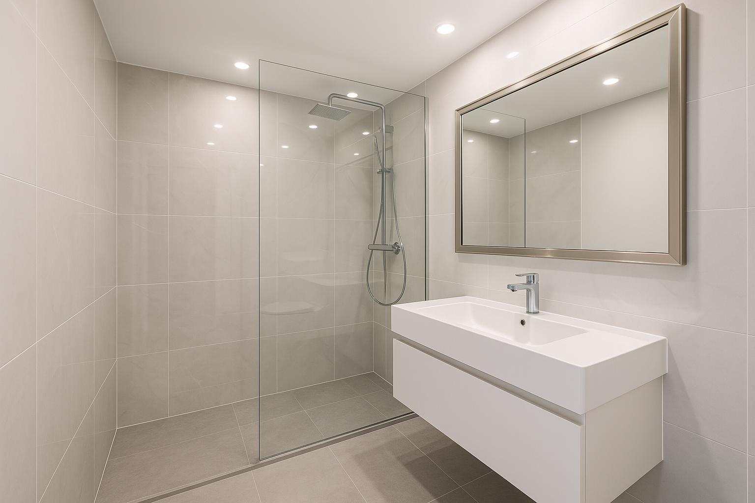 Baño después de la reforma en Alcalá de Henares