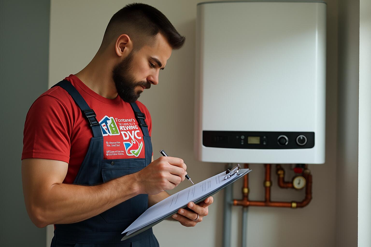 Sistema de calefacción central instalado en Madrid por Fontaneros DVC